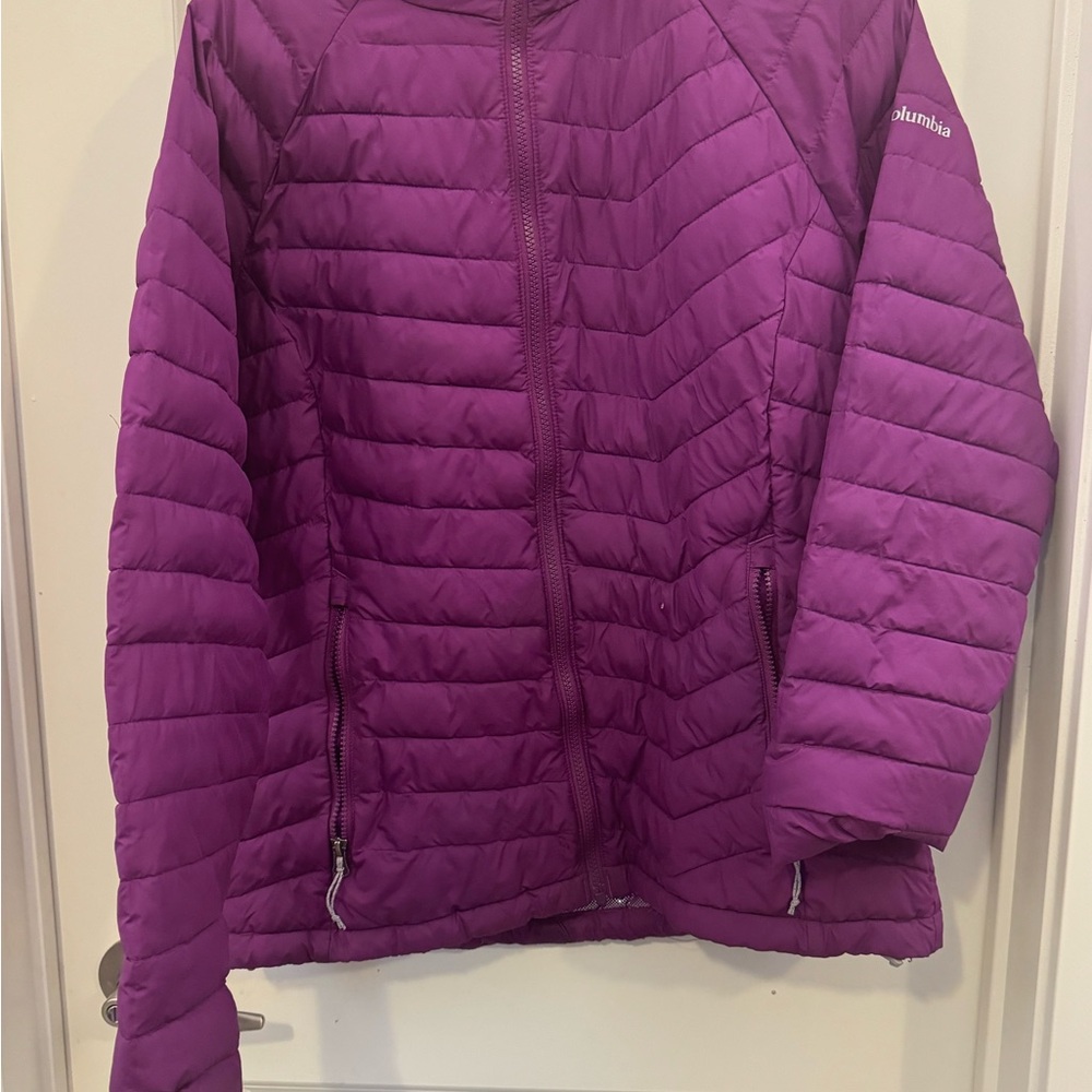 Columbia Violet Quilted Jacket